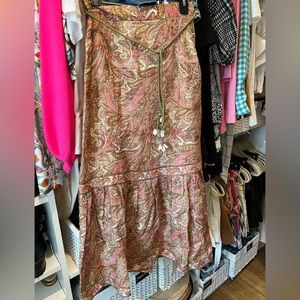 Zimmermann skirt, size: 1, color: sherbet paisley